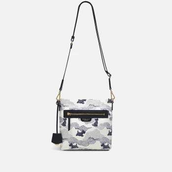 Radley Womens Maple Cross - Head In The Clouds Ziptop Cross Body Bag - Chalk