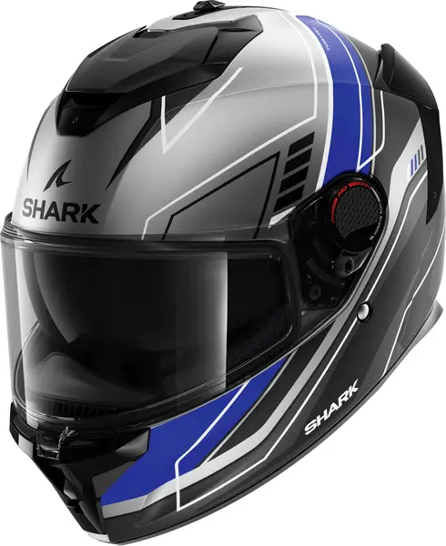 Shark Spartan GT Pro Toryan Mat Anthracite Blue Black ABK Full Face Helmet M