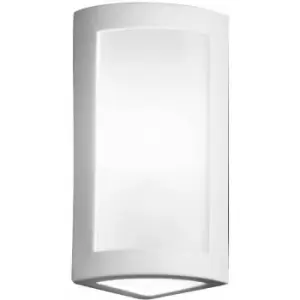 CASABLANCA white wall light 1 bulb Width 12 Cm