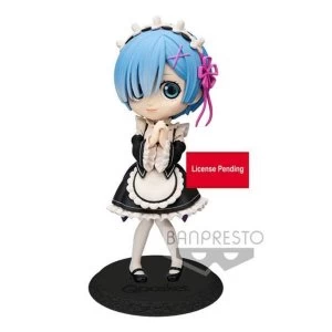 Rem Version A (Re: Zero Starting Life in Another World) Q Posket Mini Figure