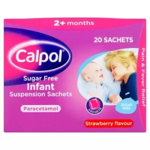 Calpol Sugar Free Infant Suspension Sachets