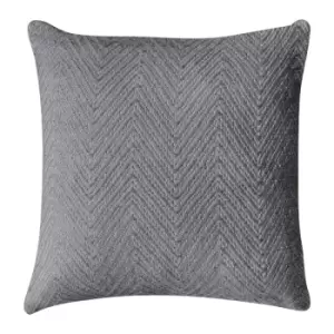 Gallery Direct Chevron Grey Cushion