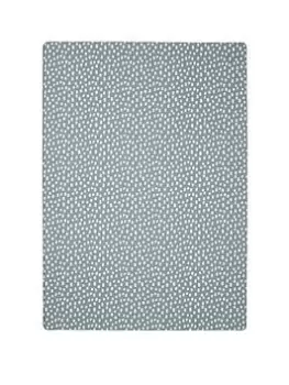 Tutti Bambini Luxury XL Reversible Playmat (200 x 140 cm) - Cathedral & Dash, Grey