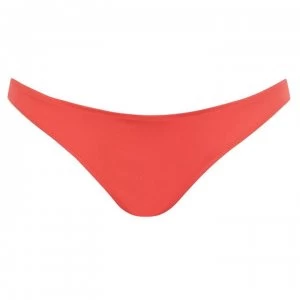 Calvin Klein NYC Cheeky Bikini Bottoms - Red XBG