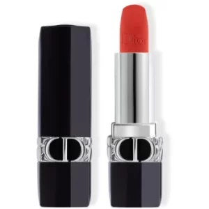 DIOR Rouge Dior Moisturizing Lip Balm refillable Shade 999 Matte 3,5 g