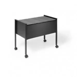 Durable ECONOMY Suspension File Trolley 80 Black