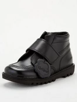 Kickers Toddler Kilo Strap Boots - Black, Size 6 Younger