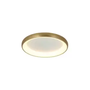 Kapedes LED Ceiling Light 60W 3000K Aluminium Brushed Gold Matt