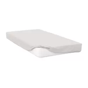 Belledorm Cotton Sateen 1000 Thread Count Extra Deep Fitted Sheet (Emperor) (Ivory)