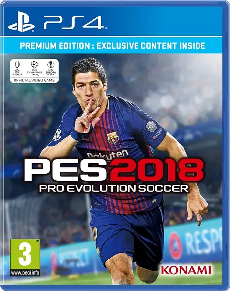 PES 2018 Pro Evolution Soccer Premium Edition PS4 Game