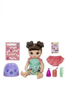 Baby Alive Potty Dance Baby (Brown Curly Hair), One Colour