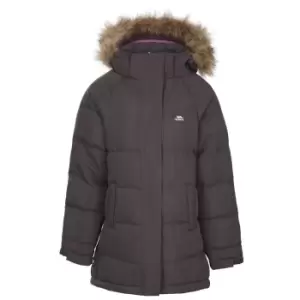 Trespass Girls Unique Padded Jacket (5-6 Years) (Dark Grey)