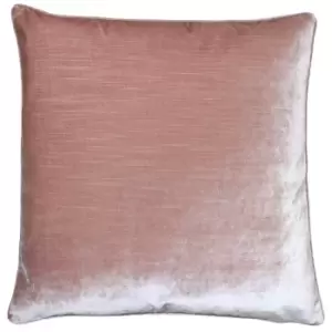 Paoletti Luxe Velvet Polyester Filled Cushion Blush