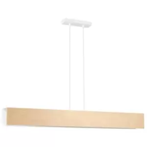 Emibig Carlo White Bar Pendant Ceiling Light 4x E27