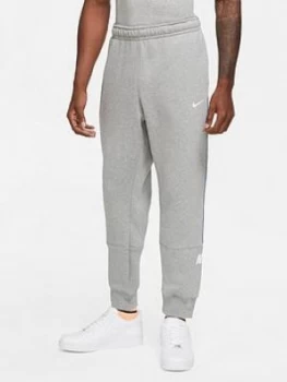 Nike Repeat 2.0 Tape Fleece Joggers - Dark Grey, Size L, Men