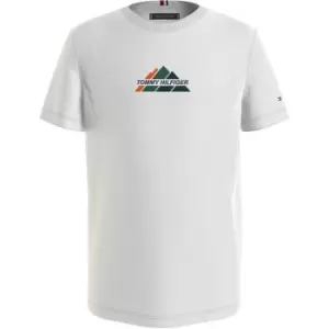 Tommy Hilfiger Mountain T Shirt - White