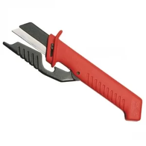 Knipex 98 56 SB Cable Knife with Hinged Blade Guard