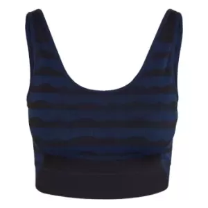 adidas Marimekko Light-Support AEROKNIT Bra Womens - Blue