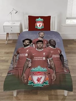 Liverpool FC Players Duvet Set - Single, Multi