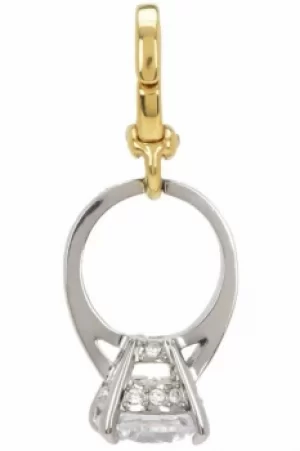 Juicy Couture Jewellery Little Luxurie Engagement Ring Charm JEWEL WJW762-710