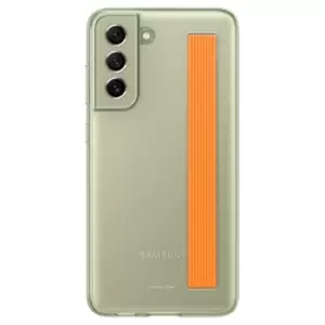 Samsung Galaxy S21 FE 5G Slim Strap Cover EF-XG990CMEGWW - Olive Green