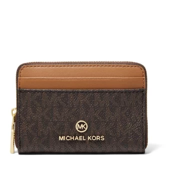 Michael Kors Zip Around Purse Womens - Brown