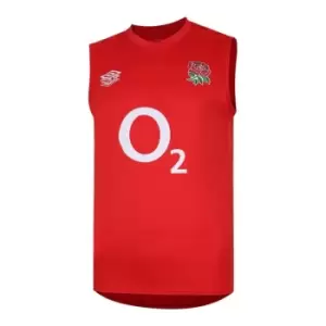 Umbro England Rugby Singlet Mens - Red