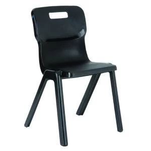 Titan One Piece Chair 380mm Charcoal KF72167