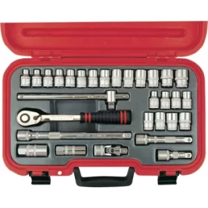 MM/AF Socket Set 30PC 1/2" Sq Dr