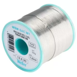 Weller T0051386199 WSW SAC M1 96.5/3/0.5 Solder Wire 1.2mm 500g