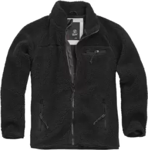 Brandit Teddyfleece Jacket, black, Size L, black, Size L