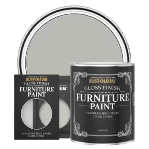 Rust-Oleum Gloss Furniture & Trim Paint - GREY TREE - 750ml