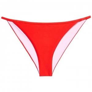 Jack Wills Midgrove Reversible String Bikini Pant - Red