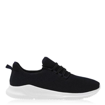 Fabric Santo Trainers Ladies - Black/White