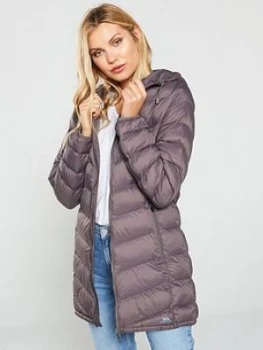 Trespass Rianna Long Padded Jacket - Heather