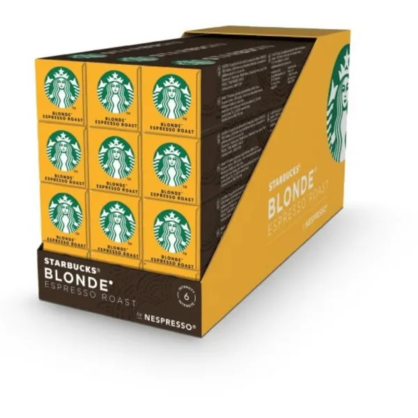 Starbucks Blonde Nespresso Roast Coffee 120 Pods