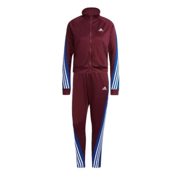 adidas Sportswear Teamsport Tracksuit Womens - Victory Crimson / Bold Blue