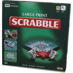 Large Print Scrabble Board Game