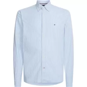 Tommy Hilfiger Core 1985 Flex Oxf Stp Rf Shirt - White