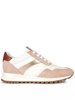 Geox Geox D Tabelya A Trainer - Nude White, Size 7, Women