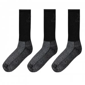 Karrimor Midweight Boot Sock 3 Pack Mens - Black