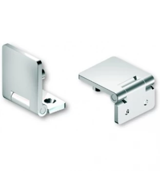 Mirror Polished 316 Stainless Steel Hinge With Concealed Fixing