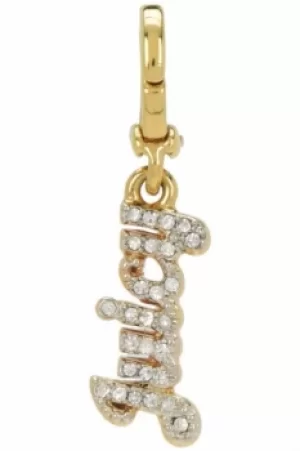 Juicy Couture Jewellery Little Luxuries Pave Juicy Charm JEWEL WJW768-710