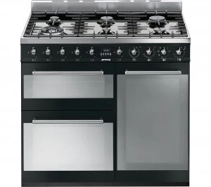 SMEG Symphony 90cm Dual Fuel Range Cooker