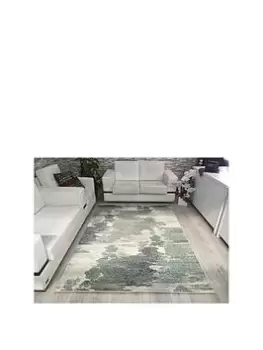 Villa Abstract Rug - Green