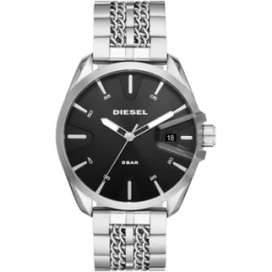 Diesel MS9 Three-Hand Date Stainless Steel Watch