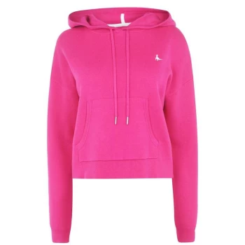 Jack Wills Riley Knitted Hoodie - Pink