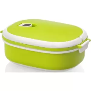 Bullet Spiga Lunch Box (18.7 x 14.7 x 8 cm) (Green,White) - Green,White