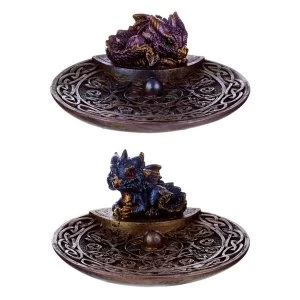 Elements Baby Dragon Celtic Incense Stick Burner Dish