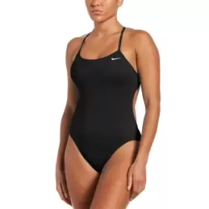 Nike Cut Out Swimsuit Womens - Black